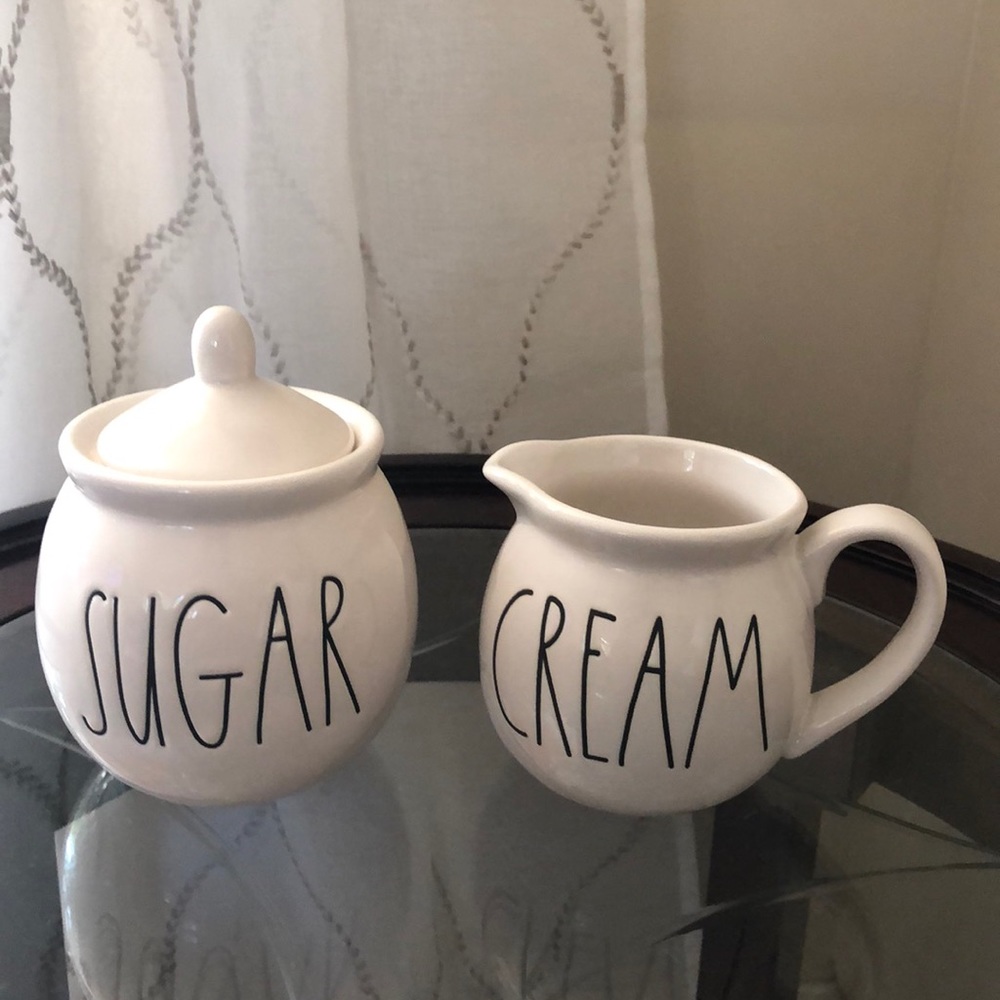 Brand New! LL Rae Dunn ‘SUGAR’ & ‘CREAM’ set